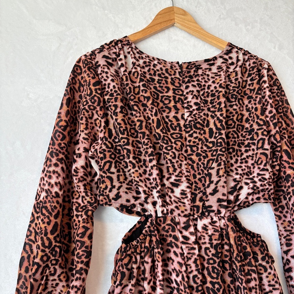 ANTHROPOLOGIE‎ RANNA GILL Leopard Midi Dress small NWT - Picture 13 of 13
